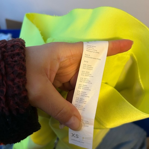 Fabletics Ultra High Waisted Seamless Sprint Leggings - Picture 6 of 6